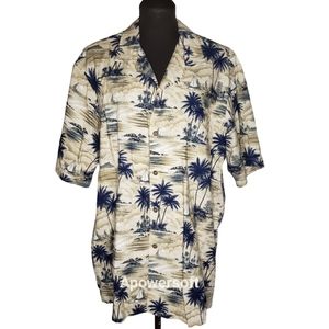 Classic Hawaii Vintage Button Down Shirt - Size XL